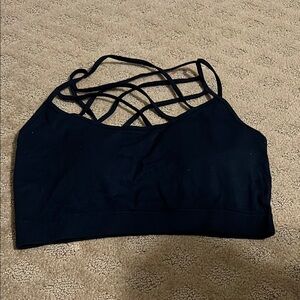 NWT Black Strappy Women's Bralette